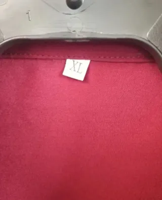 Camisa Mujer Estampada Burdeos