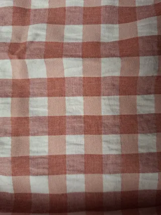 Blusa vichy lazo terciopelo