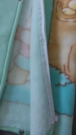 Manta cálida bebé convertible en saco