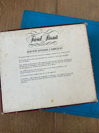 Trivial Pursuit Jóvenes Jugadores y Jóvenes Carroz