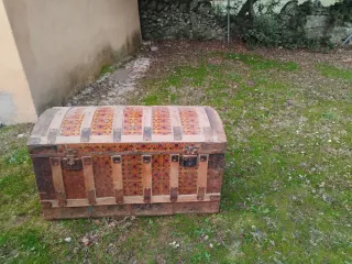 Baúl antiguo para restaurar