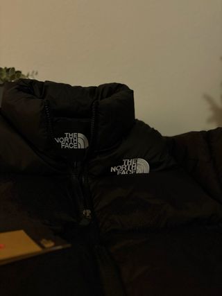 The North Face Puffer Corta Negra
