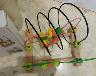 Ábaco laberinto madera IKEA baja precio