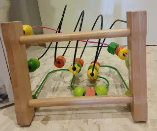 Ábaco laberinto madera IKEA baja precio