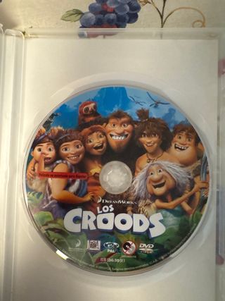 DVD Frozen El Reino del Hielo y Los Croods