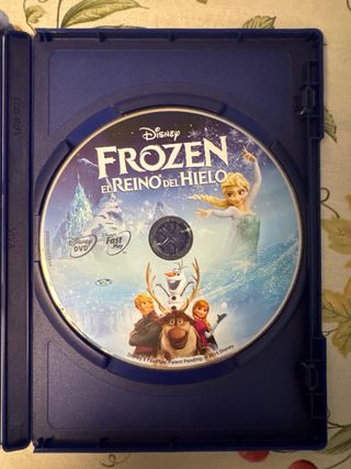 DVD Frozen El Reino del Hielo y Los Croods
