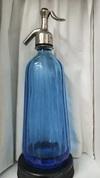 Sifón Francés Azul Piramidal