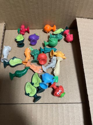 Colección de figuras de verduras