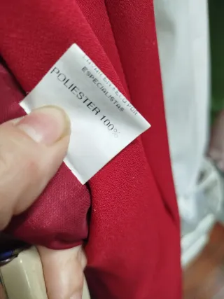 Vestido de ceremonia rojo