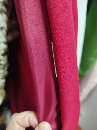 Vestido de ceremonia rojo