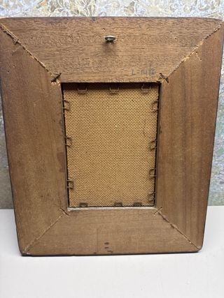 Grabado antiguo enmarcado