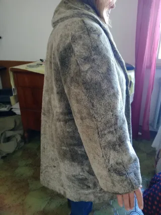 Eco Pelliccia Beige/Marrone