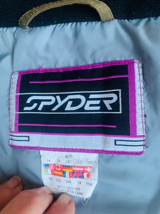 Traje de esquí infantil Spyder