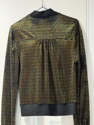 Bomber dorada Pull&Bear