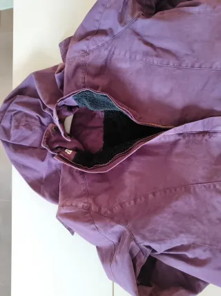 Abrigo porteo morado