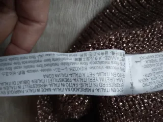 Massimo Dutti Jersey Dorado Talla S