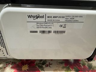 Microondas Whirlpool