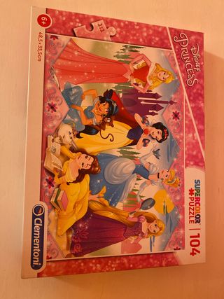 Puzzle Disney Princesas Clementoni 104 piezas