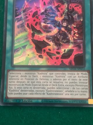 Yu-Gi-Oh! Carte Kashtira (ITA)