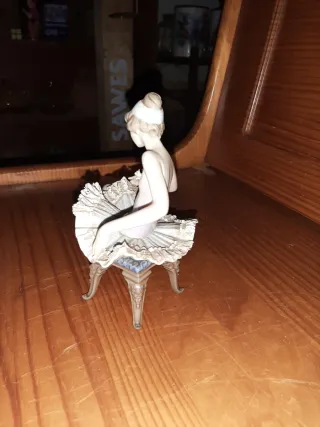 Figura Lladro Bailarina Sentada