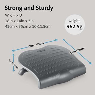 Reposapiés Kensington SoleSaver gris