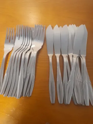 SET CUBERTERÍA 113 PIEZAS ACERO INOX 12 SERVICIOS