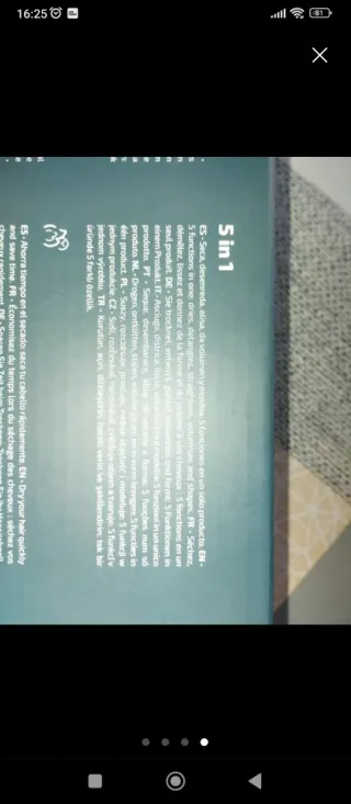 Cepillo Secador Moldeador 5 en 1 Cecotec