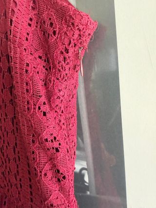 Vestido encaje boho mint&berry T42