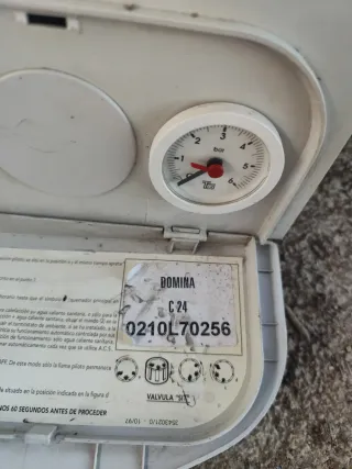 Caldera gas Ferroli radiadores