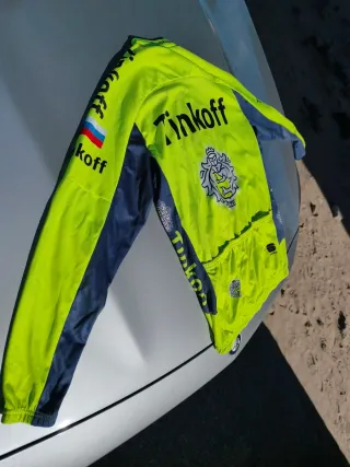 Maillot Tinkoff XXXL ciclismo manga larga