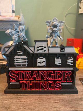 Maqueta Stranger Things Casa Creel 3D