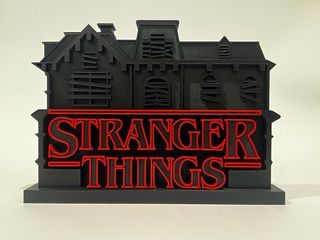 Maqueta Stranger Things Casa Creel 3D