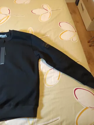 Sudadera Stone Island Negra Talla S