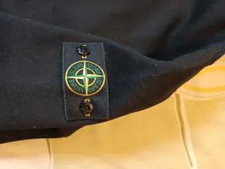 Sudadera Stone Island Negra Talla S