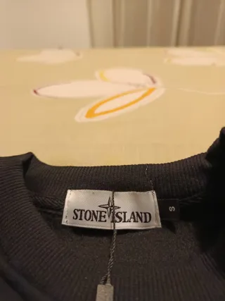 Sudadera Stone Island Negra Talla S