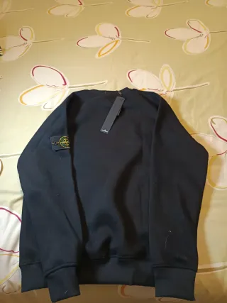 Sudadera Stone Island Negra Talla S