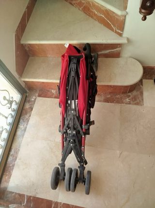 Silla de paseo Chicco plegable roja