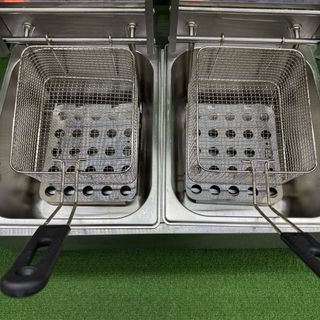 Freidora Doble VEVOR 12L 5000W Industrial