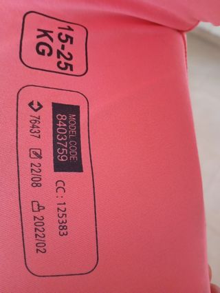 Chaleco flotador niña 15-25 kg