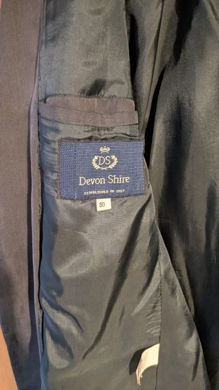 Americana Devon Shire Marrón Hombre