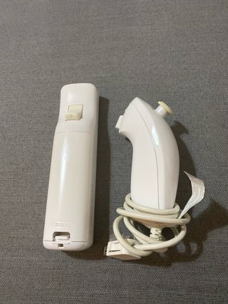 Controller Wii e Nunchuk bianco Nintendo