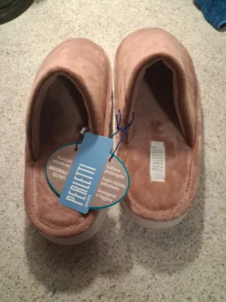 Pantofole donna Perletti rosa