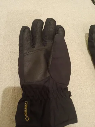 Guantes de esquí ZIENER verdes y negros