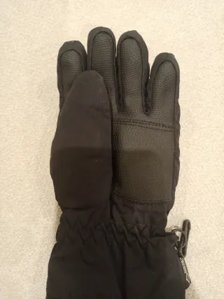 Guantes de esquí ZIENER verdes y negros
