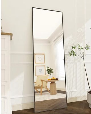 Specchio a figura intera nero