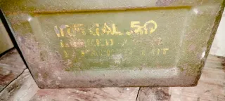 Cassa munizioni militare WW2