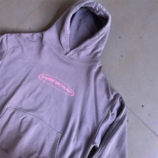 hoodie sudadera with love lila scuffers XL