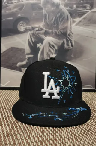 Gorra New Era 59Fifty LA Negra Talla 7.1/2