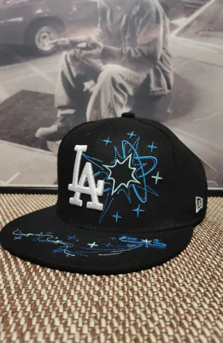 Gorra New Era 59Fifty LA Negra Talla 7.1/2