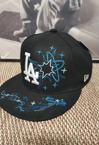 Gorra New Era 59Fifty LA Negra Talla 7.1/2